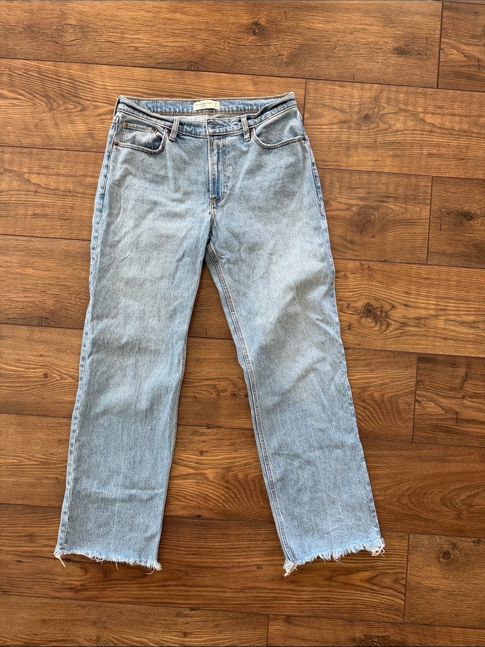 Abercrombie Low Rise Baggy Jean